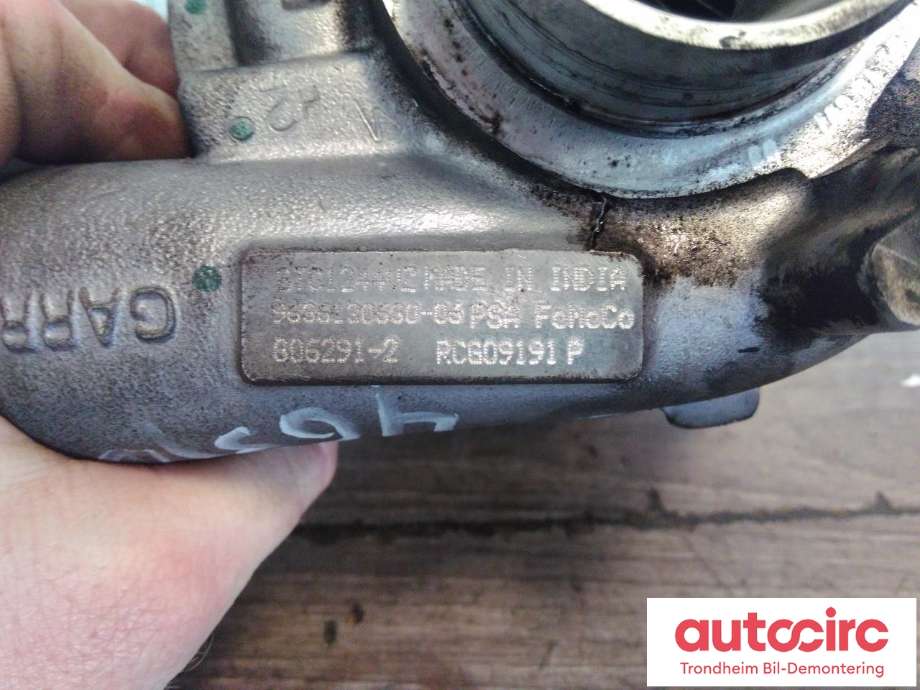 Turbo til Ford Transit Connect 2013-2018 Type II, Fase 1  (GARRETT|9686120680|AV6Q-6K682-AB|1945757)