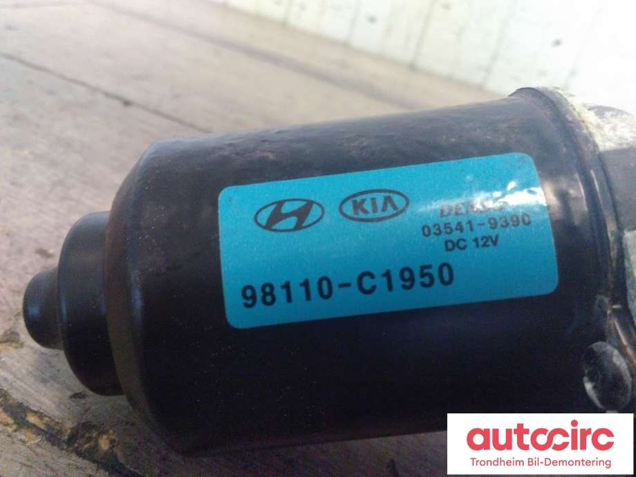 Viskermotor frontrute til Hyundai Kona 2017-2021 (Type I, Fase 1)  (DENSO|98110-C1950|98110C1950|03541-9390)