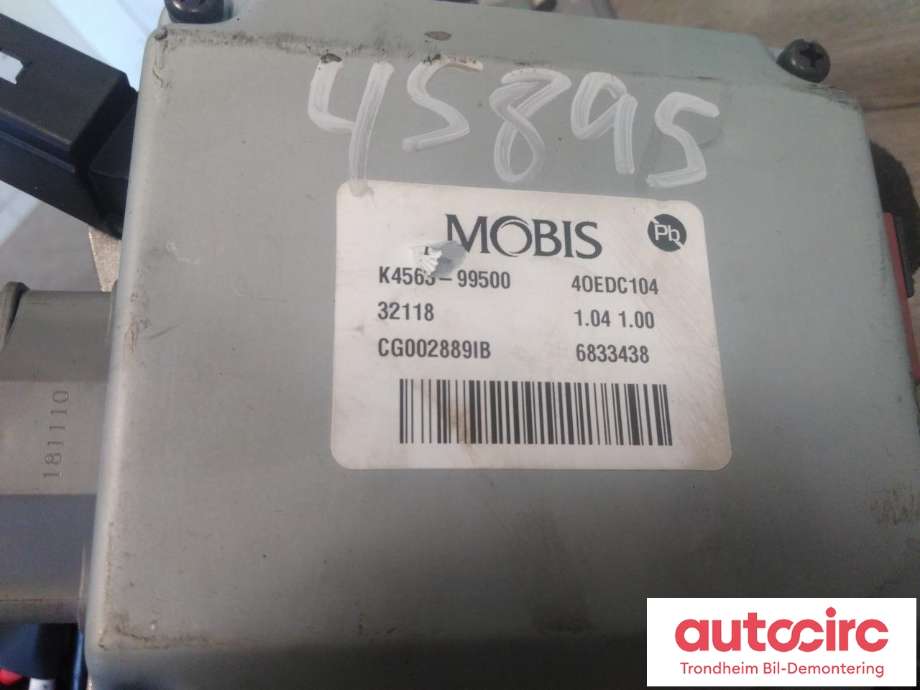 Rattaksel elektrisk servo til Hyundai Kona 2017-2021 (Type I, Fase 1)  (MOBIS|56310-K4050|56310K4050|56300K4050| K456300050| K4563-99500| 40EDC104)