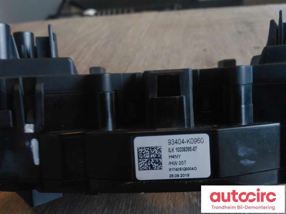 Bryter combi til Kia e-Soul 2019-->> (Type III)  (93404K0960|)