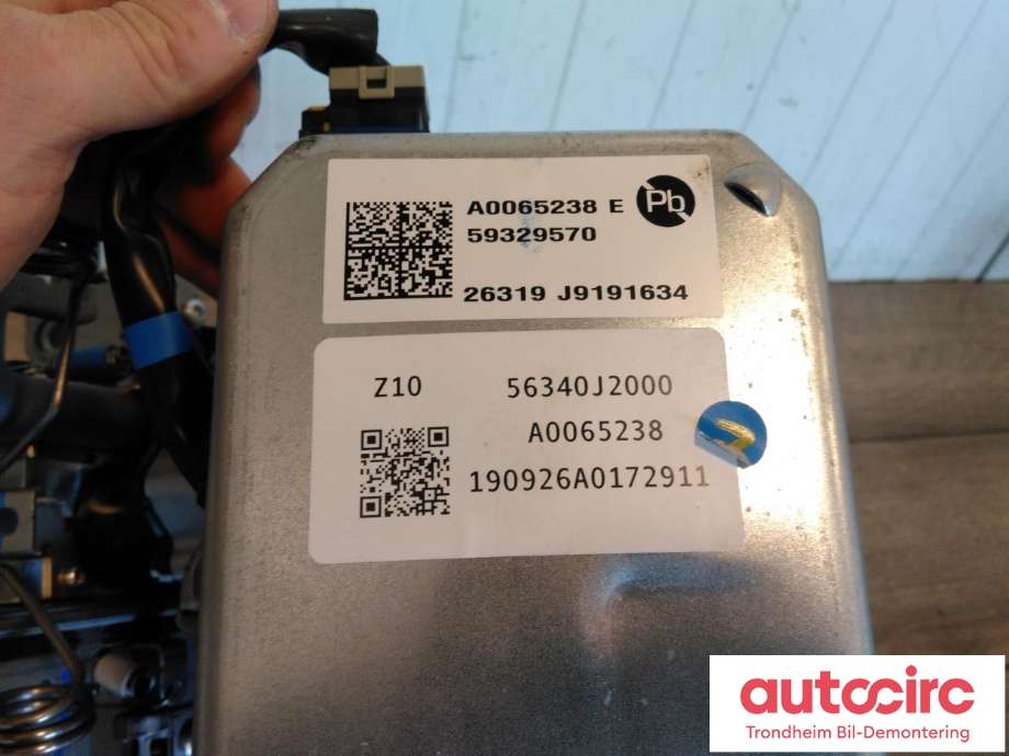 Rattaksel elektrisk servo til Kia e-Soul 2019-->> (Type III)  (TRW|56300J2100|56310J2100|)