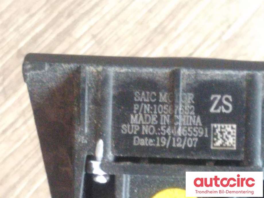 Parkeringskamera bak til MG ZS EV 2019-2021 (Type I, Fase 1)  (..|10587652|544465591|)