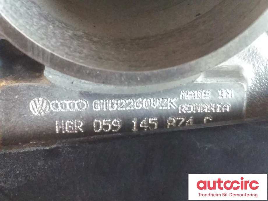 Turbo til Audi A6 2011-2014 (Type IV, Fase 1) (C7) (C7) (GARRETT|059145874C|GTB2260VZK|059145874L| 059145874T)