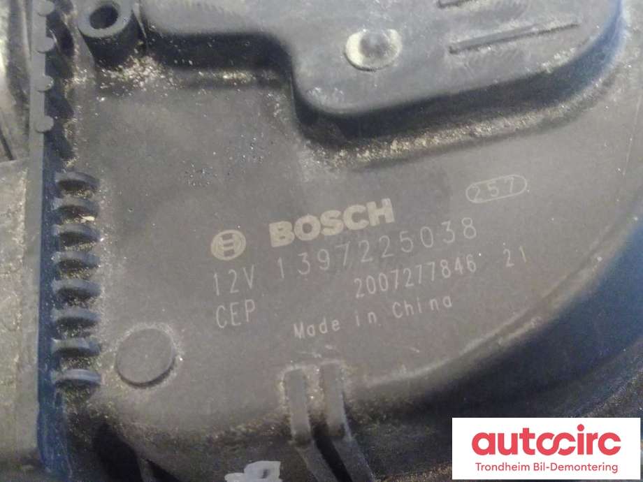 Viskermotor frontrute til Polestar 2 2020-->>  (BOSCH|31696283|1397225038|)