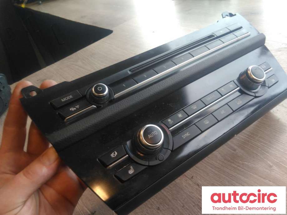 Varmeapparat betjening til BMW 5-Serie 2010-2017 (F10/F11) (F10/F11) (PREH|6805770|90025-634|61319328425)