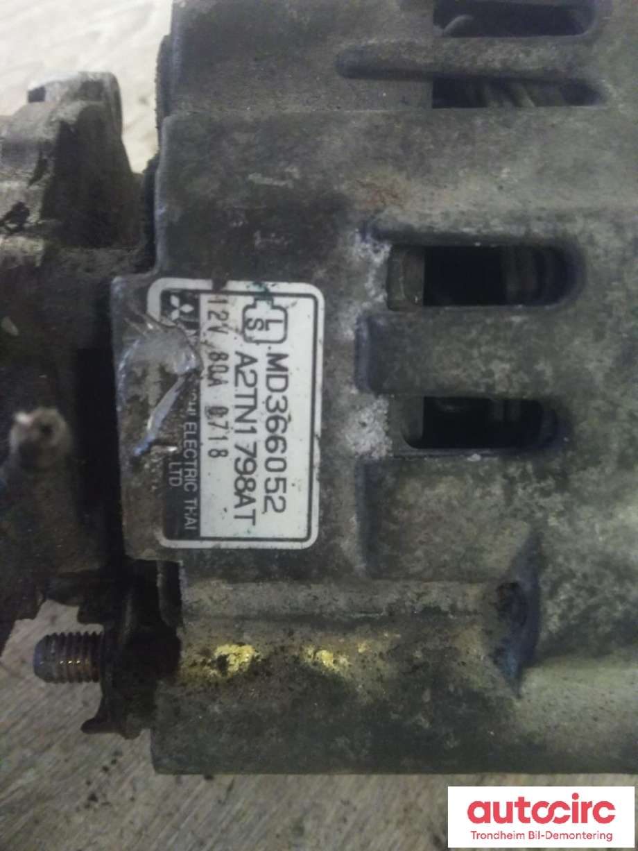 Dynamo diesel til Mitsubishi Pajero Sport 1999-2001  (MITSUBISHI ELECTRIC|MD366052|)