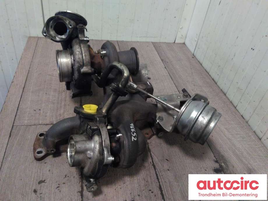 Turbo til Volvo XC60 2008-2013 (Type I, Fase 1)  (BI-TURBO KOMPLETT|31293086|36002664|36002757| 36002640| 36012552)