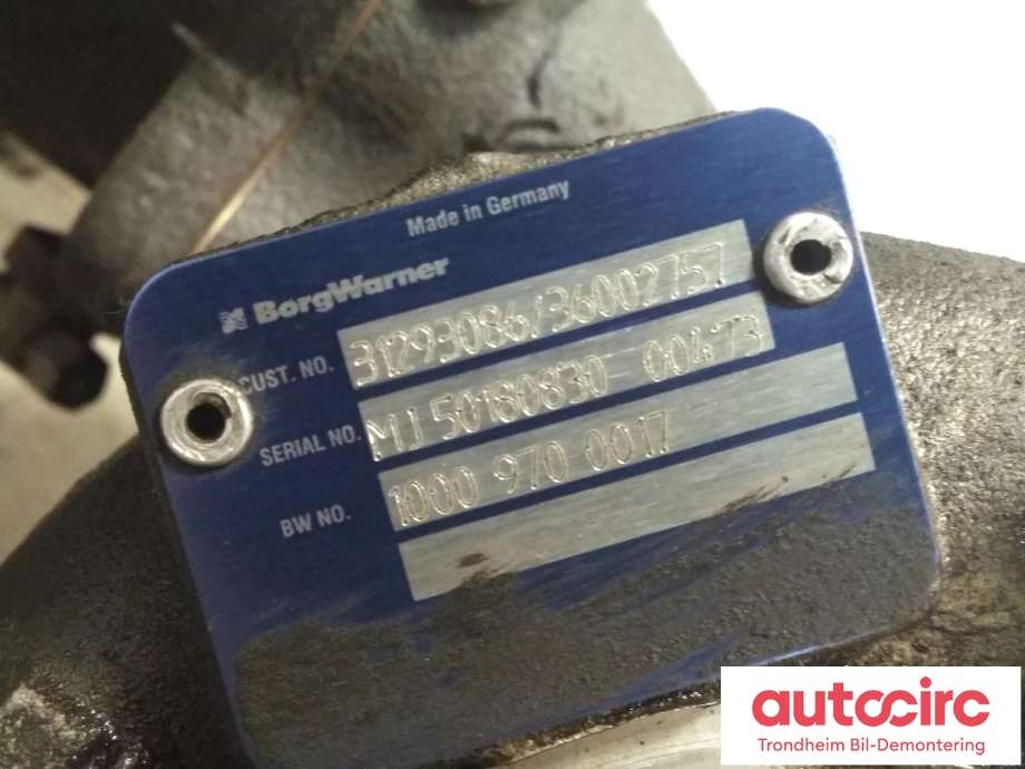 Turbo til Volvo XC60 2008-2013 (Type I, Fase 1)  (BI-TURBO KOMPLETT|31293086|36002664|36002757| 36002640| 36012552)