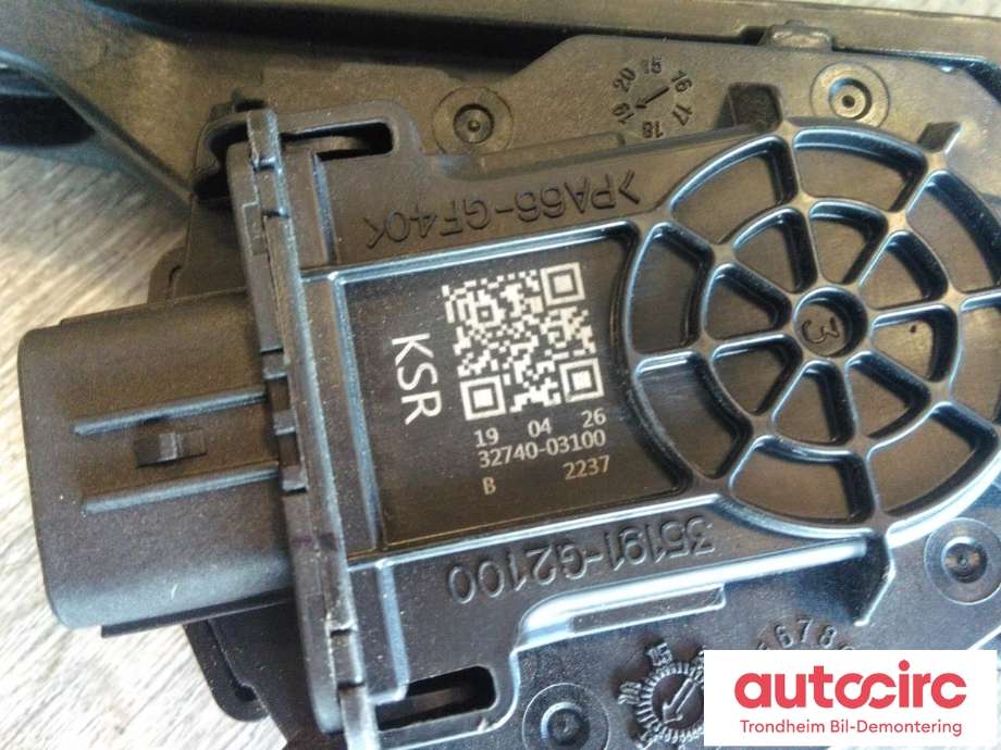 Pedal gass til Hyundai Ioniq Electric 2016-2019 (Fase 1)  (..|32700-G2130|32700G2130|32700G2120)