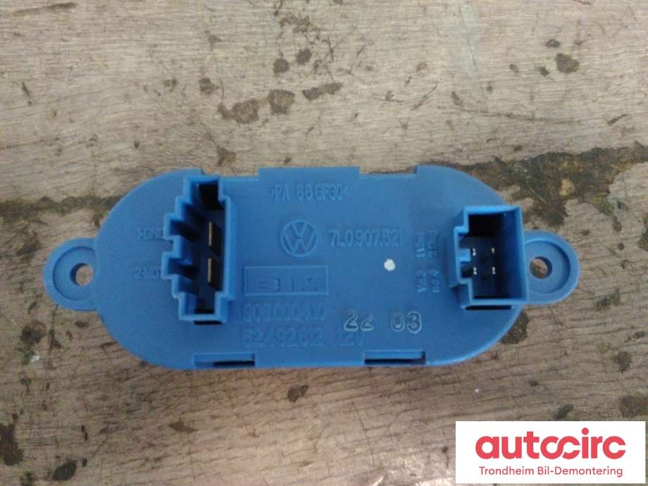 Varmeapparat motstand til Porsche Cayenne 2002-2006 (Fase 1) (9PA) (9PA) (BTM|7L0907521|908000410|95557234101)
