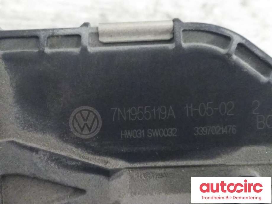 Viskermotor frontrute til VW Sharan 2010-->> (Type II)  (BOSCH|7N1955119A|1397220629|7N1955023A)