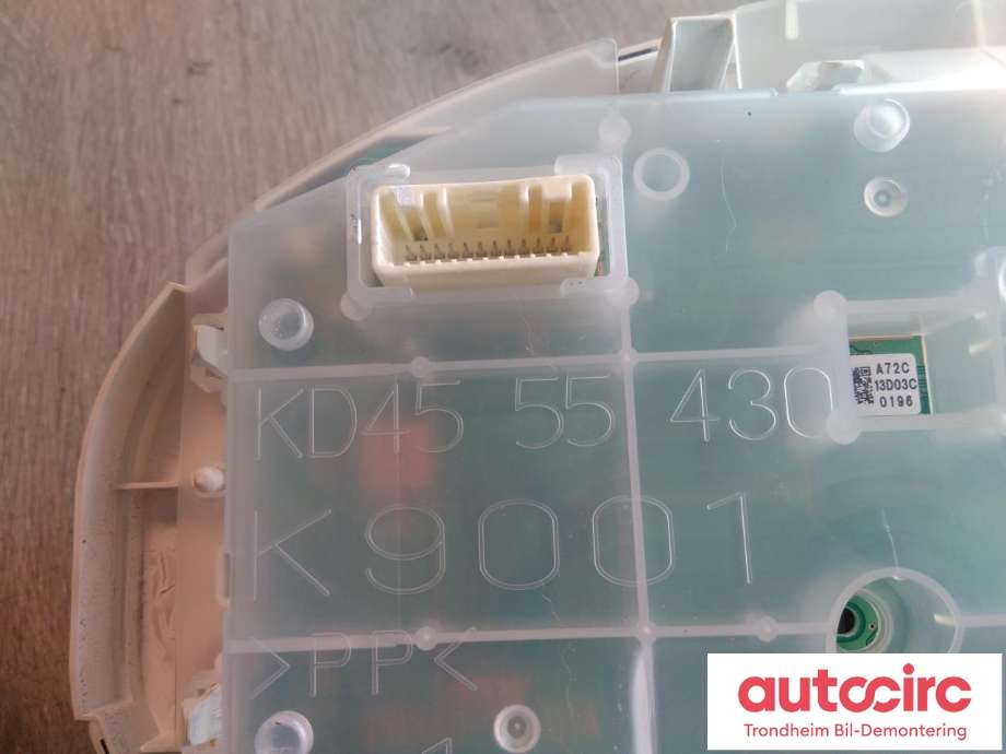 Instrumentpanel til Mazda CX-5 2012-2017 (Type I)  (..|KD4555430|KD45-55-430|KS01-55-471A)