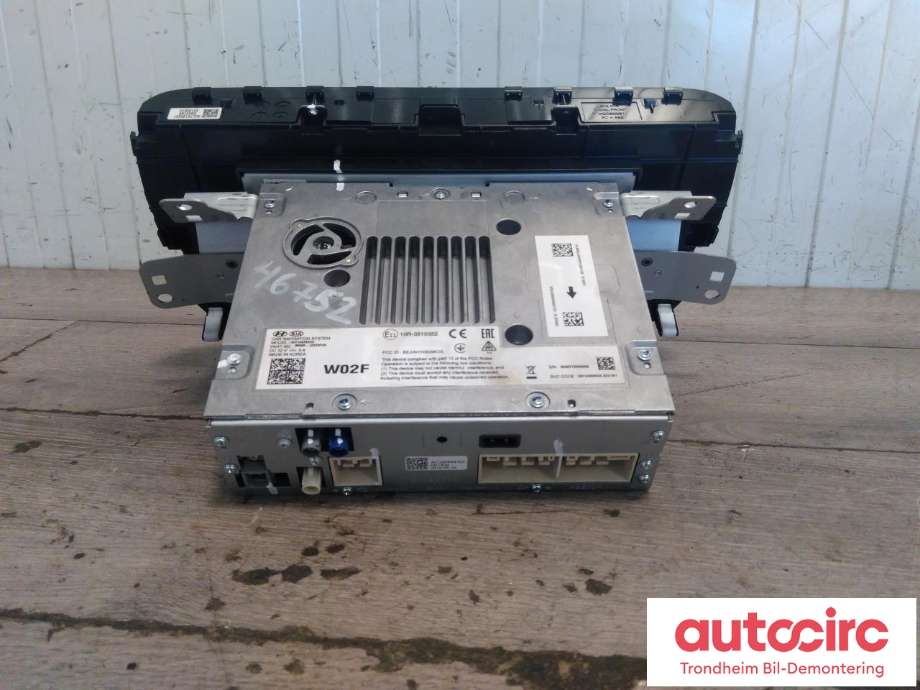 Bilstereo navigasjon til Kia e-Soul 2019-->> (Type III)  (..|96560J2020FHV|96560-J2020FHV|)