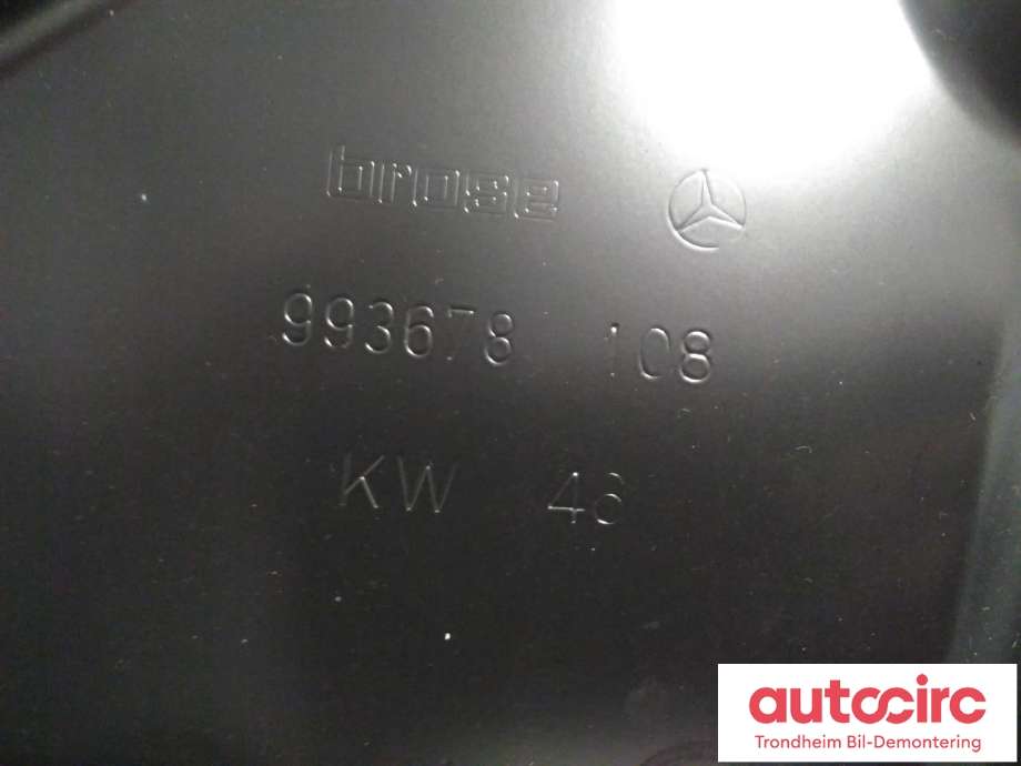 Ruteheis venstre bak til Mercedes GL 2006-2012 (X164) (X164) (BROSE|A1647303179|993678108|)