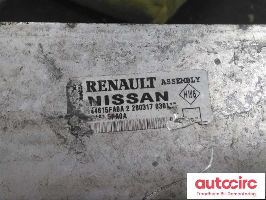 Intercooler til Nissan Micra 2017-->> (K14) (K14) (..|144615FA0A|)