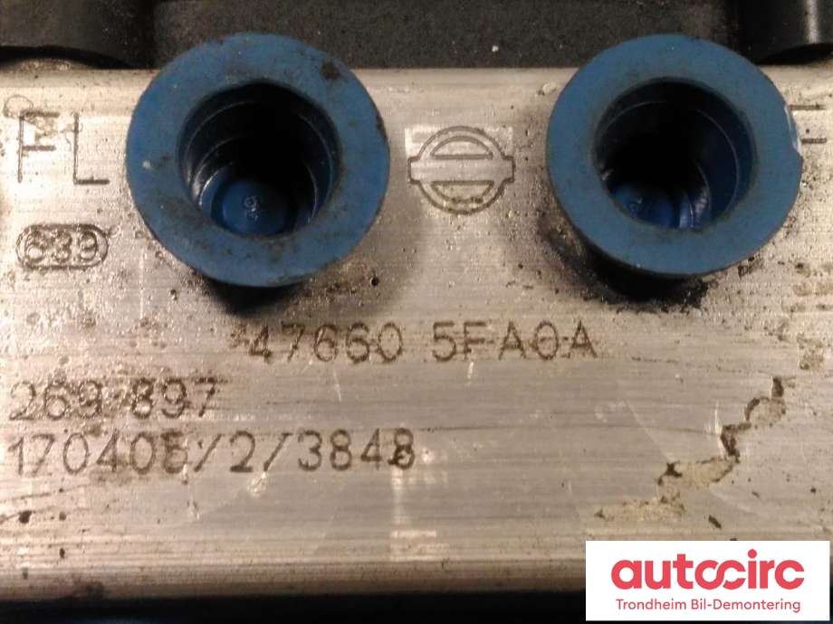 ABS sentral til Nissan Micra 2017-->> (K14) (K14) (BOSCH|476605FA0A|0265255869|476605FA0B)