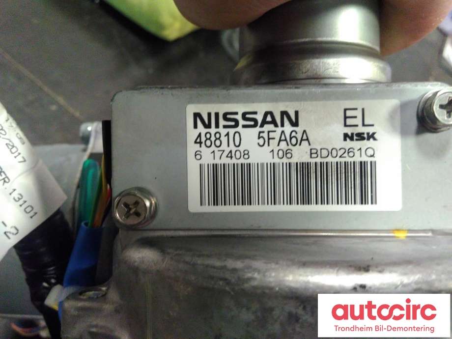 Rattaksel elektrisk servo til Nissan Micra 2017-->> (K14) (K14) (..|488105FA6A|488115FA3D|)