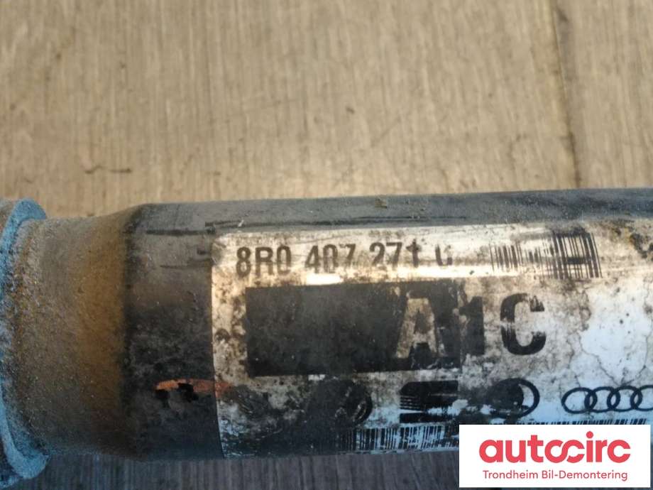 Drivaksel høyre foran, bensin/automat til Audi A7 2010-2014 (Type I, Fase 1) (..|8R0407271C|8R0407271CX|)