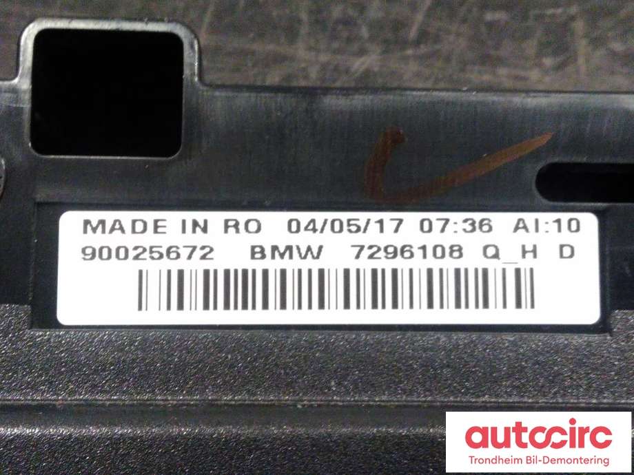 Baklykt bremselys bakrute til BMW M4 2014-2020 (F82/F83) (F82/F83) (M4|90025672|7296108|63257296108)