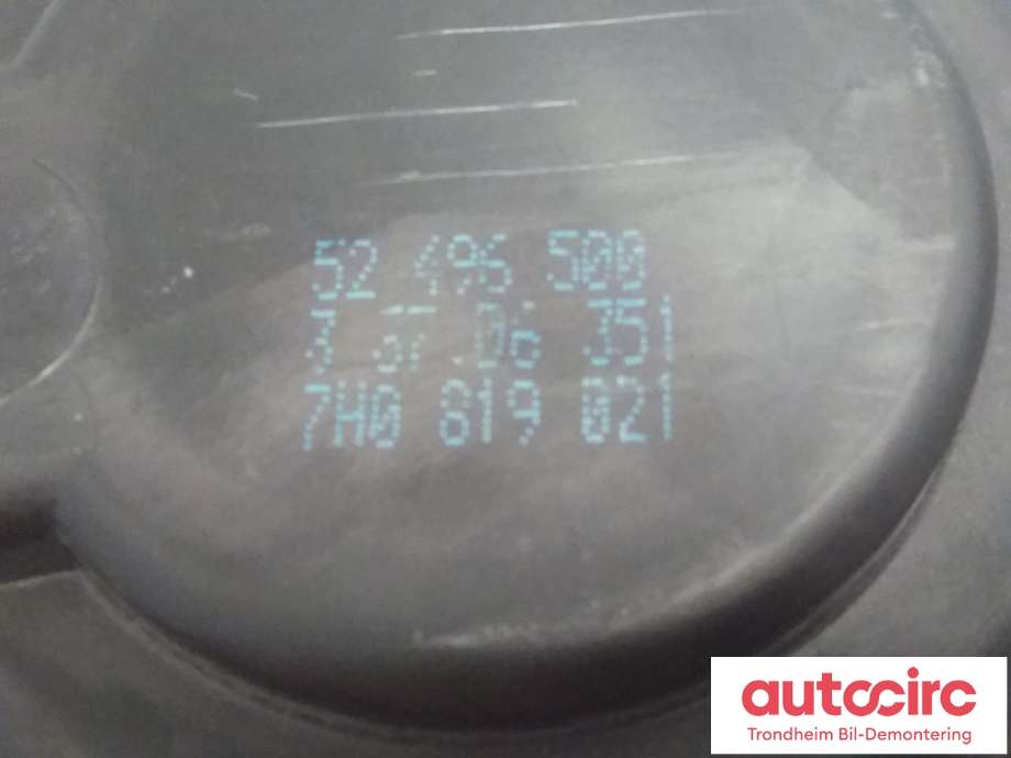 Varmeapparat motor bak til Audi Q7 2006-2010 (Type I, Fase 1)  (..|7H0819021|52496500|7E0819021A)