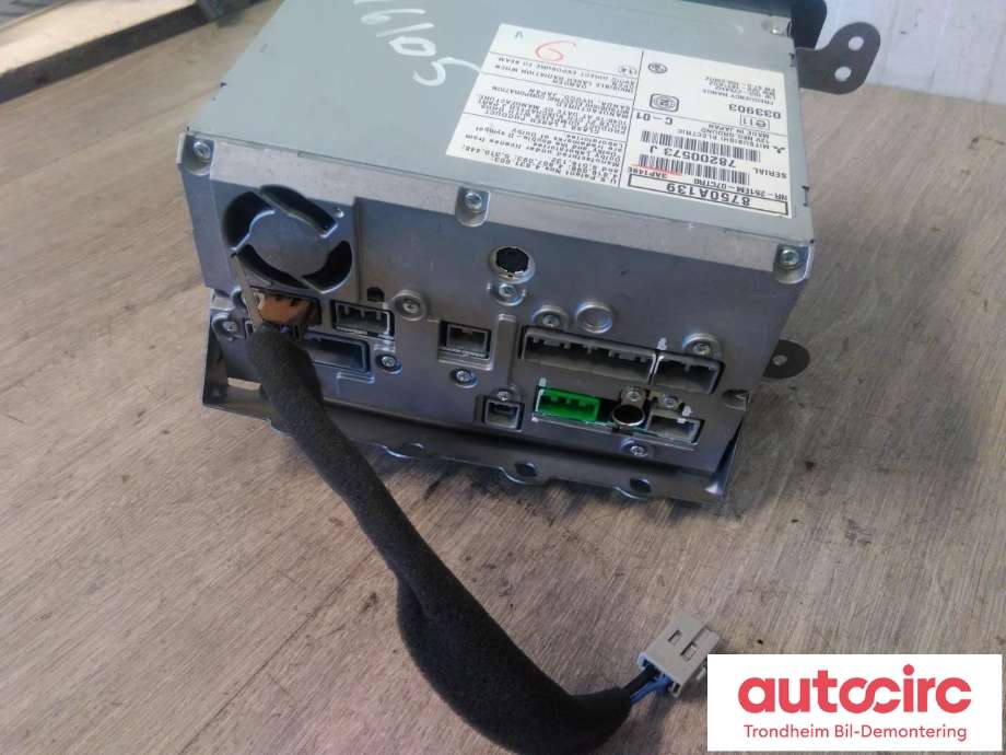 Bilstereo navigasjon til Citroën C-Crosser 2007-2012  (MITSUBISHI ELECTRIC|1608124480|6574P0|8750A139| NR-261EM-07CTRO)