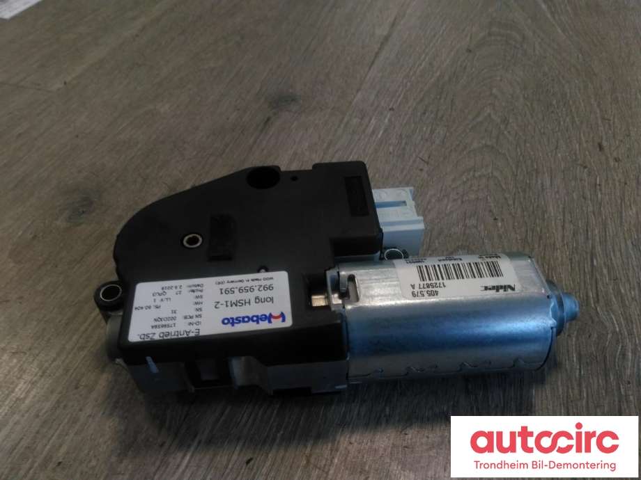 Takluke motor til Porsche 911 2019-->> 992 992 (WEBASTO LES TEKST JA LES|992959591|1725877A|992898501| 405579| 1759659A)