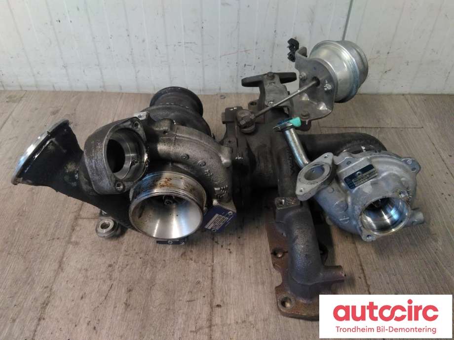 Turbo til Volvo XC60 2008-2013 (Type I, Fase 1) (BI-TURBO KOMPLETT|36012552|31293086|36002664)