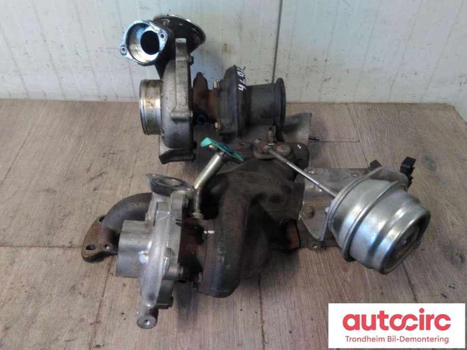 Turbo til Volvo XC60 2008-2013 (Type I, Fase 1) (BI-TURBO KOMPLETT|36012552|31293086|36002664)