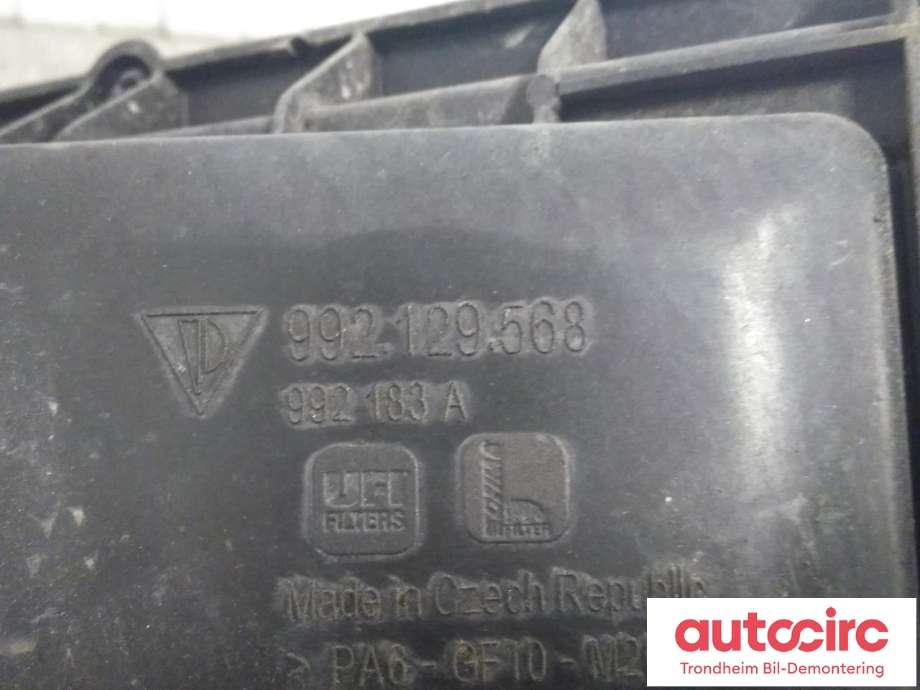 Luftfilterboks til Porsche 911 2019-->> 992 992 (..|992129568|)