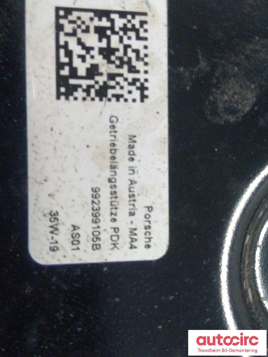 Girkassefeste til Porsche 911 2019-->> 992 992 (BENSIN/AUTOMAT|992399105B|)