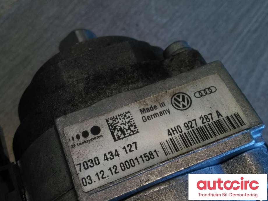 Rattaksel til Audi RS6 2013-2018 (ZF LENKESYSTEME|4H0927287A|4G0419502L|4G0419502AM| 7030434127)
