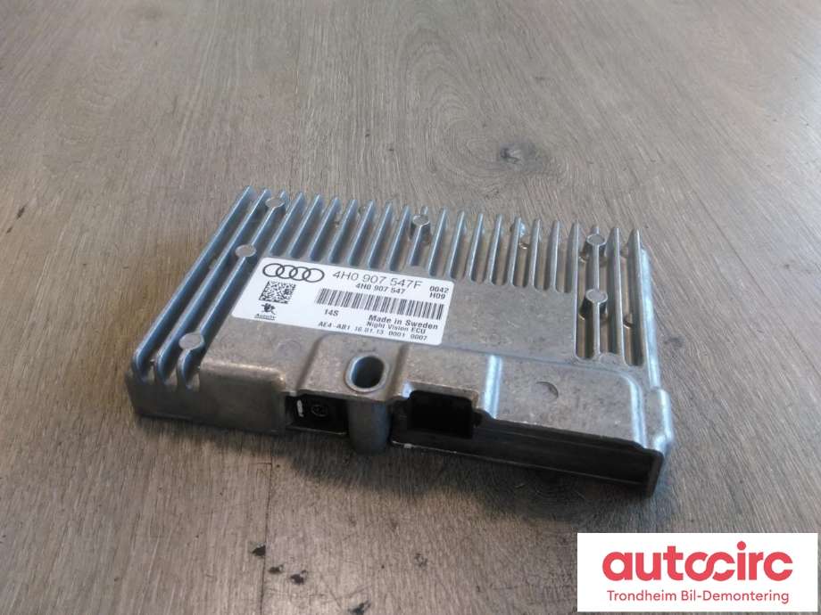 Styreenhet diverse til Audi RS6, 2013-2018  (AUTOLIV NIGHTVISION ECU|4H0907547F)