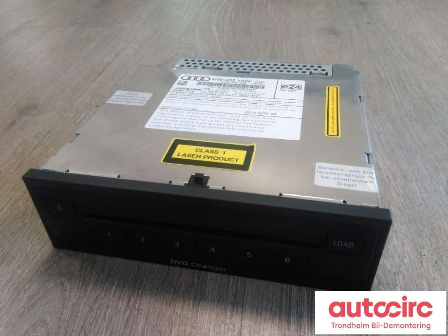 Bilstereo diverse til Audi RS6 2013-2018 (ALPINE DVD CHANGER|4H0035108F|4H0 035 108 F|HEAD104B)