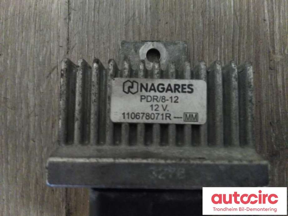 Rele gløde til Nissan Qashqai 2010-2014 (Type I, Fase 2)  (NAGARES|11067JD50C|110678071R|)