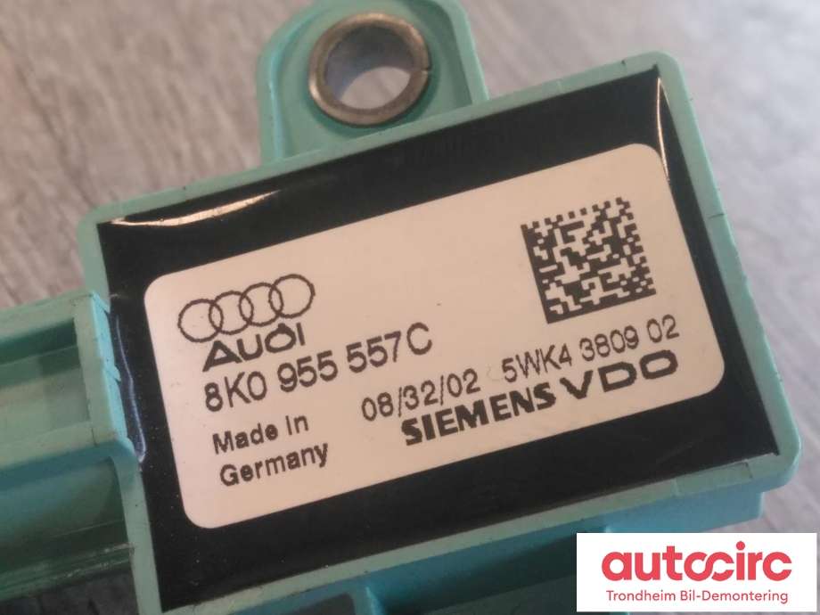 Sensor akselerasjonssensor/ESP DUO til Audi A5 2007-2016 (Type I)  (SIEMENS VDO|8K0955557C|8K0 955 557 C|5WK4380902)