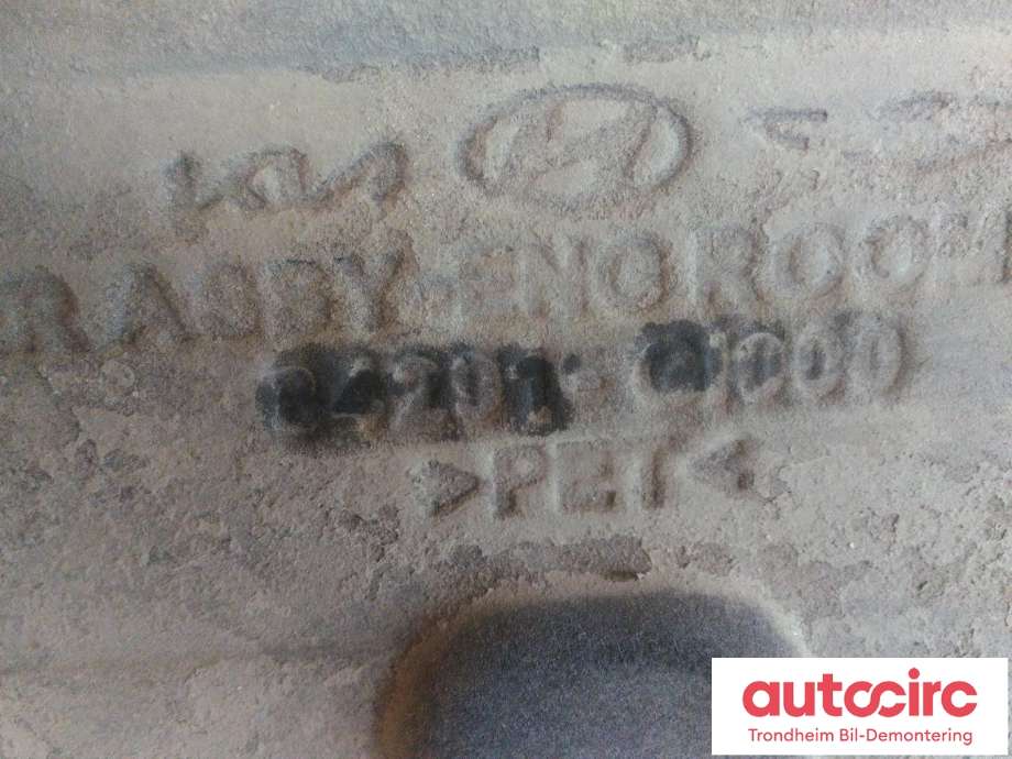 Motorplate under motor til Hyundai Ioniq 5 2021-->>  (FORAN STØTFANGER BAK|84291-GI000|84291-G1000|)