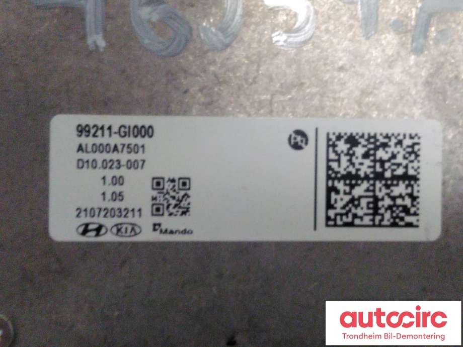 Kamera til Hyundai Ioniq 5 2021-->>  (MANDO|99211-GI000|AL000A7501|)