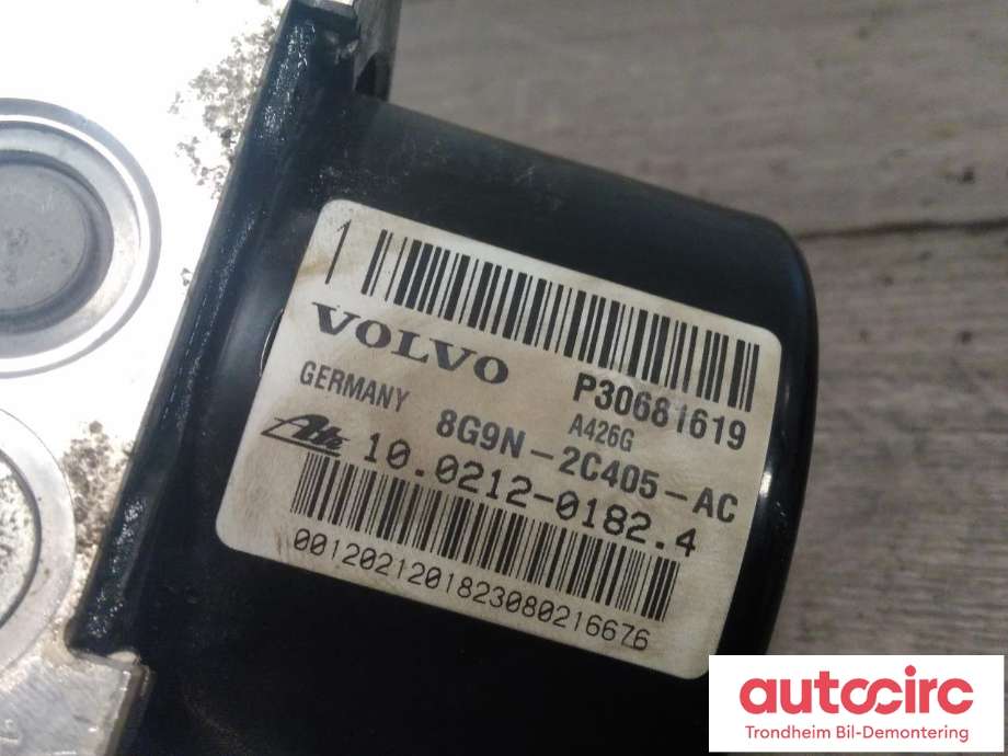 ABS sentral til Volvo XC60 2008-2013 (Type I, Fase 1)  (..|30681619|8G9N-2C405-AC|31329140)