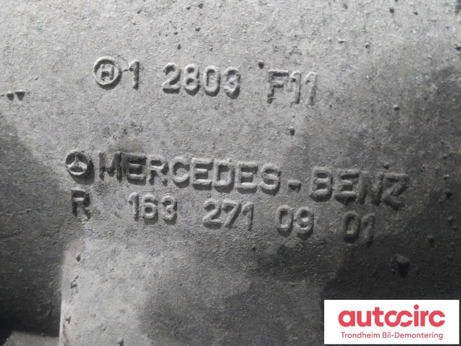 Girkasse 4WD komplett automat til SsangYong Rexton 2004-2006 (Fase 2) (Y200) (Y200) (5G-TRONIC, BORG WARNER|R 163 271 09 01|32000-08070|W5A330| 722.6)