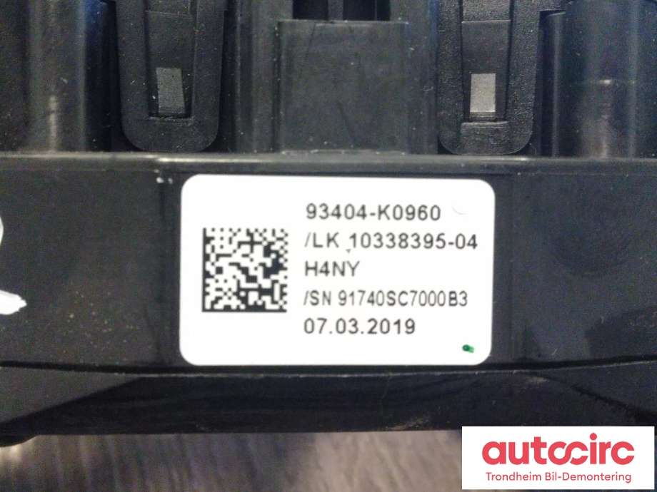 Bryter combi til Kia e-Soul 2019-->> (Type III) (..|93404K0960|93404-K0960|)