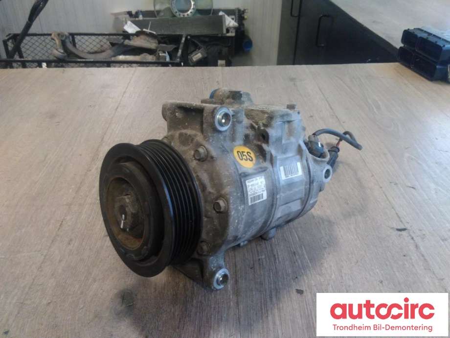 Aircondition kompressor til Audi A8, 2010-2013 (Type III, Fase 1) (DENSO|4H0260805F)