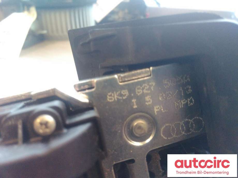 Baklukelås til Audi Q3 2011-2014 (Type I, Fase 1)  (..|8K9827505A|8R0827505A|)
