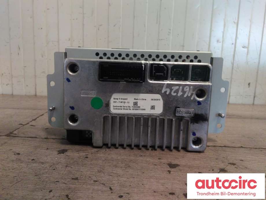 Bilstereo navigasjon skjerm til Ford Mondeo 2014-2019 (Type V, Fase 1)  (CONTINENTAL|DS7-T14F239-CJ|DS7T-18B955-FB|5308885| AFS28STF02000)