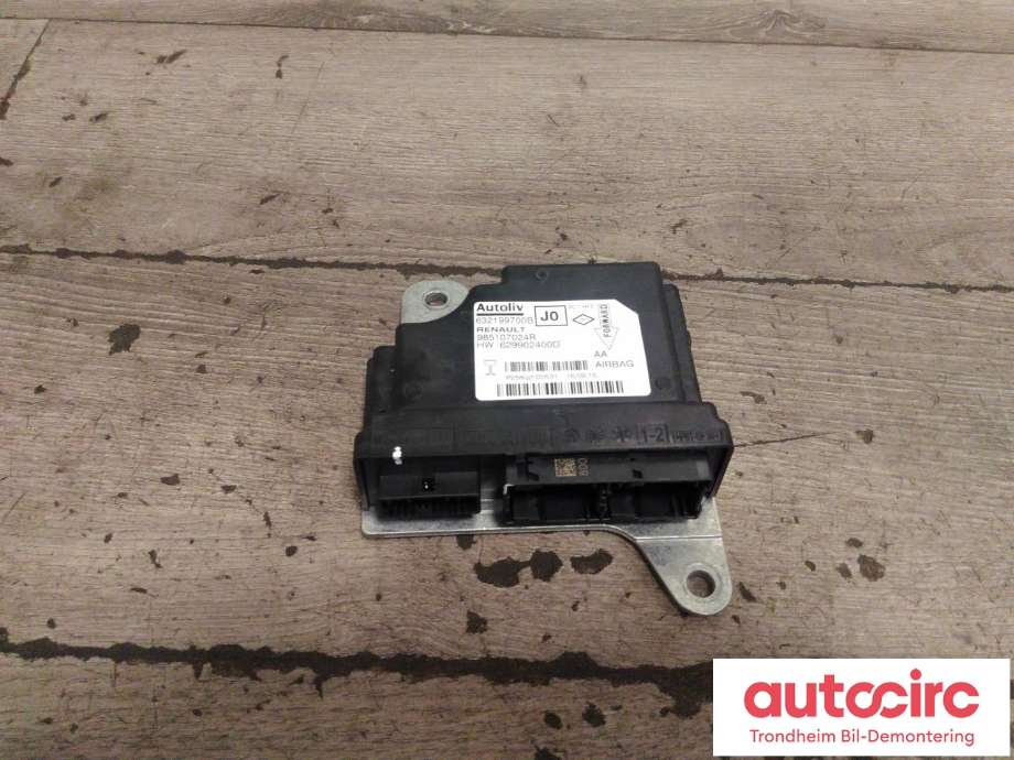 Styreenhet airbag hovedsensor til Renault Kadjar, 2015-->>  (AUTOLIV|985107024R)