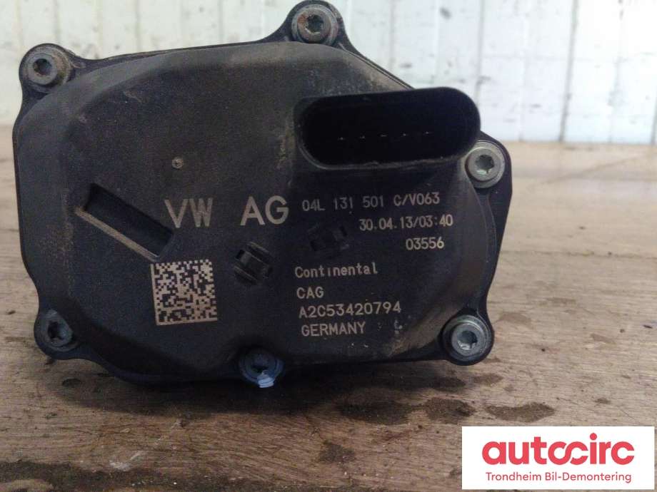 EGR-ventil til Audi A3 2012-2016 (Type III, Fase 1)  (CONTINENTAL|04L131501C|04L131501M|A2C53420794)