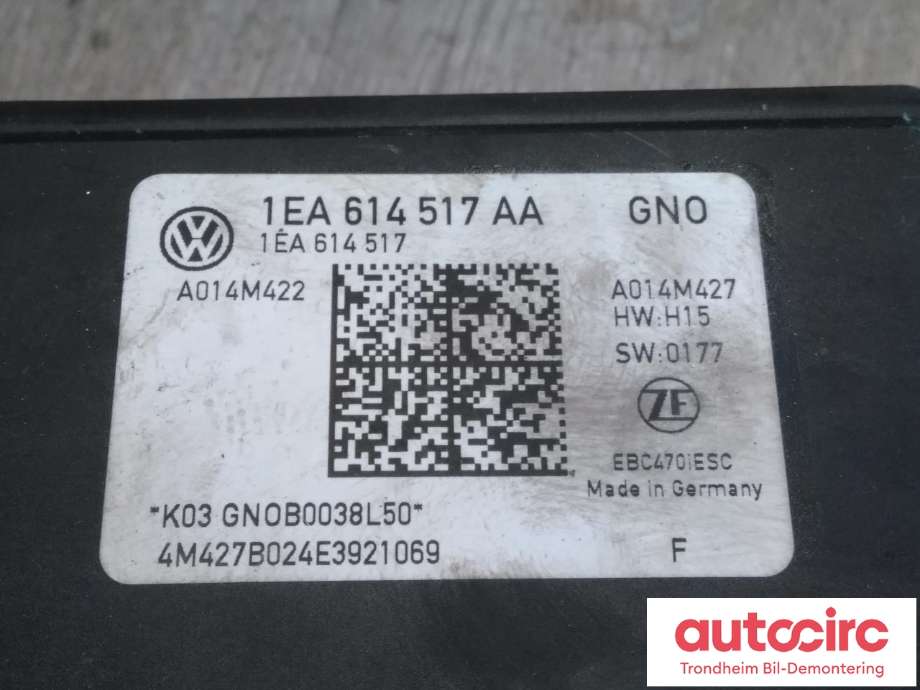 ABS sentral til Škoda Enyaq 2021-->>  (..|1EA614517AA|)