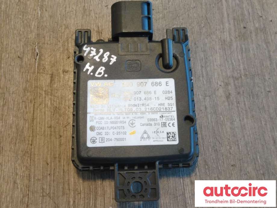 Sensor blindsone til Škoda Enyaq, 2021-->>  (HELLA|2Q090768E)