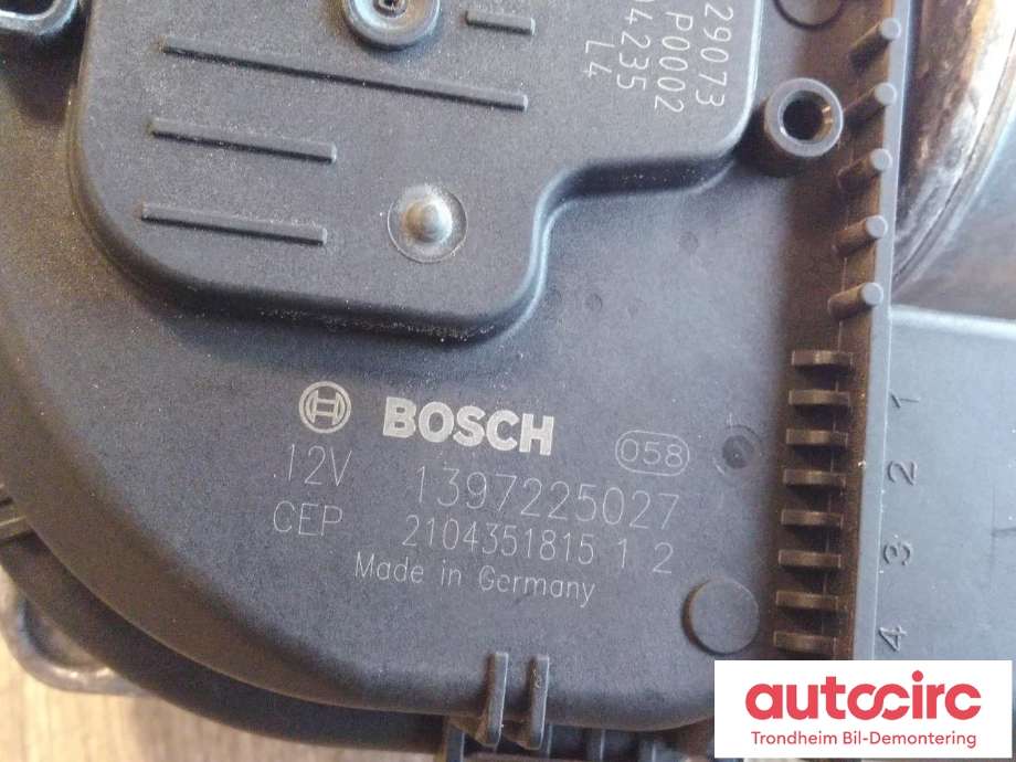 Viskermotor frontrute til Škoda Enyaq 2021-->>  (BOSCH|11B955119|11B955023|11B955023A| 1397225027)