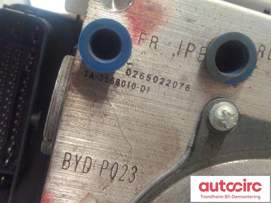 ABS sentral til BYD Tang 2020-->>  (BOSCH|TA-3568010-D1|0265022076|0265957006)