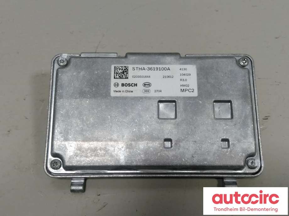 Parkeringskamera foran til BYD Tang 2020-->>  (BOSCH|STHA-3619100A|0203501644|)